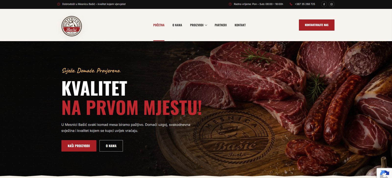 Mesnica Basic Projekat